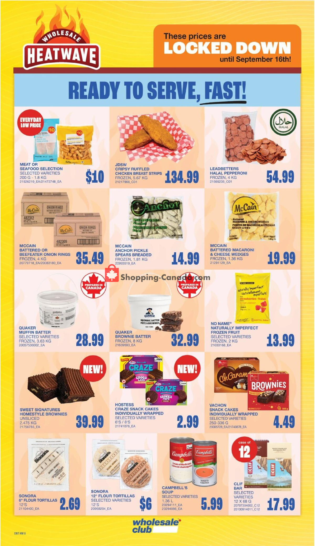 Wholesale Club flyer from Thursday August 20, 2026 to Wednesday September 16, 2026 - page 21