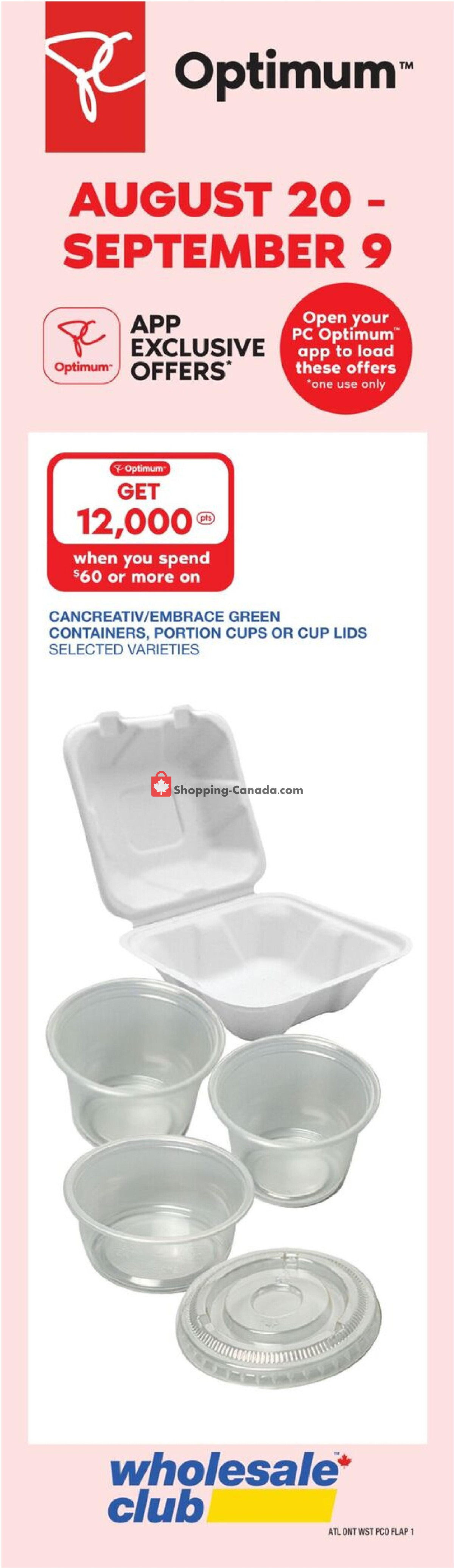 Wholesale Club flyer from Thursday August 20, 2026 to Wednesday September 16, 2026 - page 4