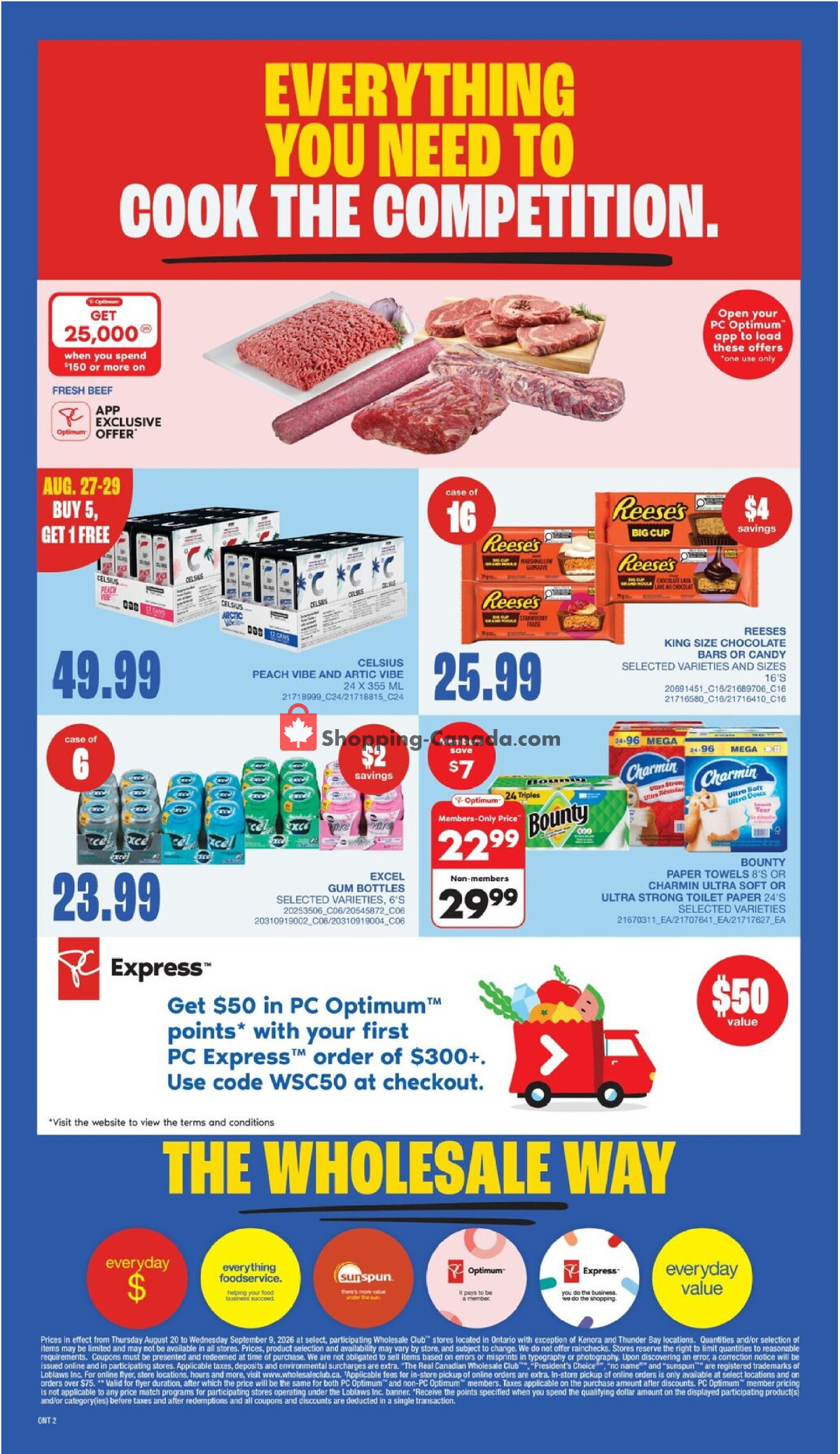 Wholesale Club flyer from Thursday August 20, 2026 to Wednesday September 16, 2026 - page 8