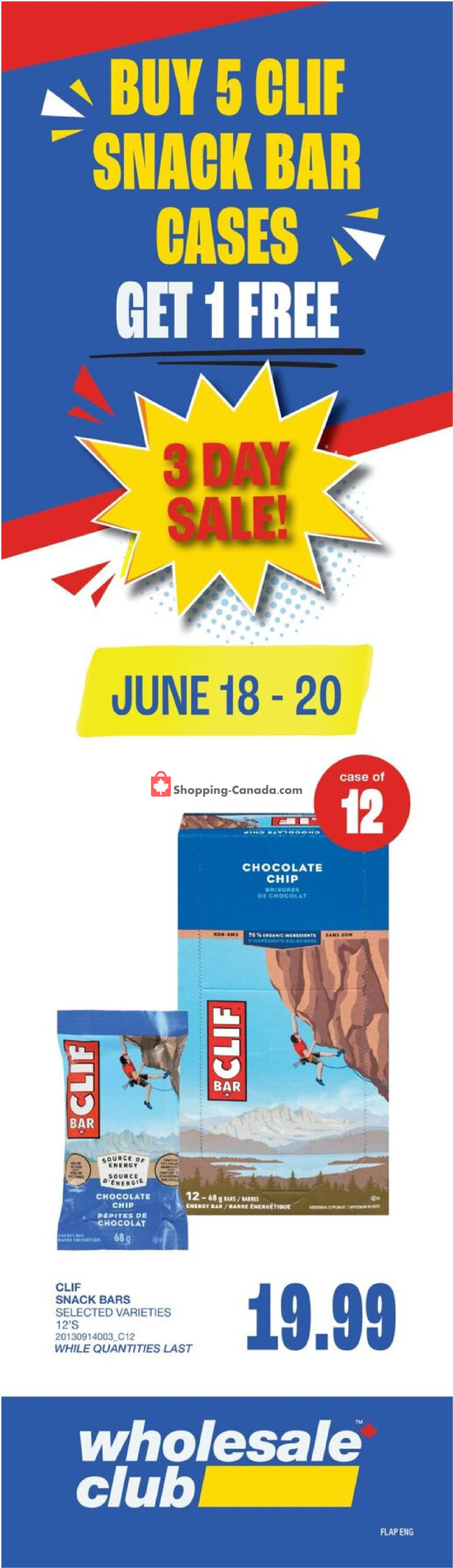 Wholesale Club flyer from Thursday June 18, 2026 to Wednesday July 8, 2026 - page 3