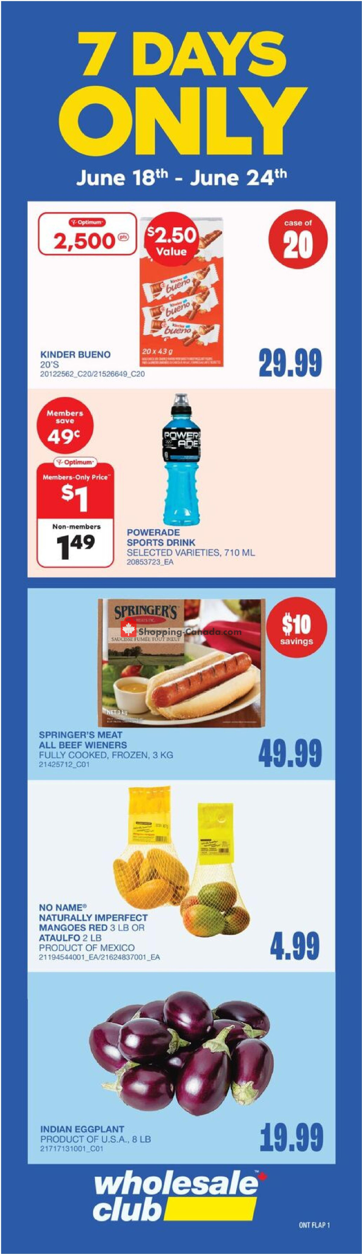 Wholesale Club flyer from Thursday June 18, 2026 to Wednesday July 8, 2026 - page 4