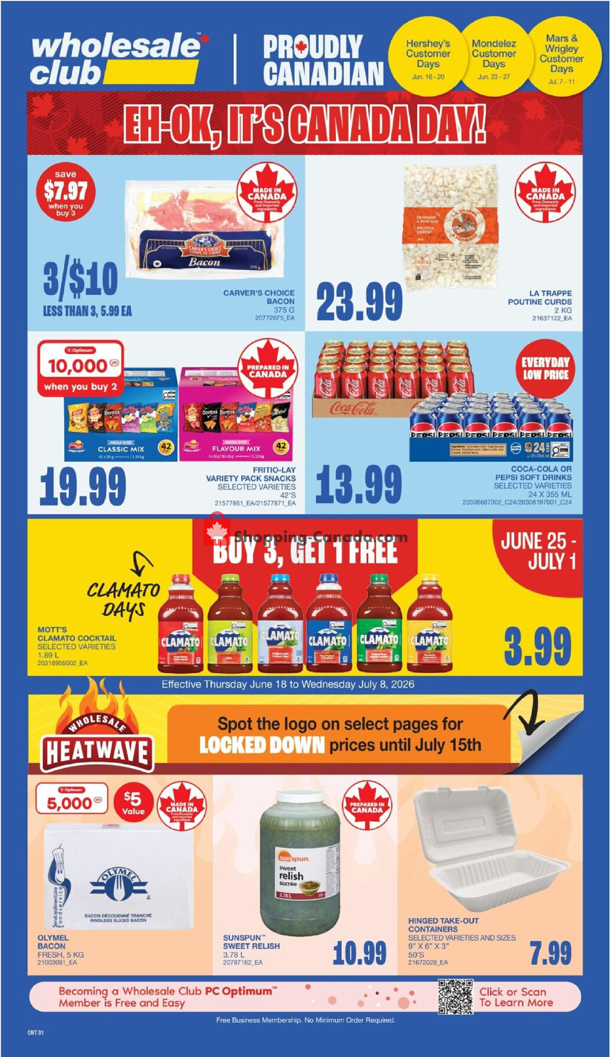 Wholesale Club flyer from Thursday June 18, 2026 to Wednesday July 8, 2026 - page 6