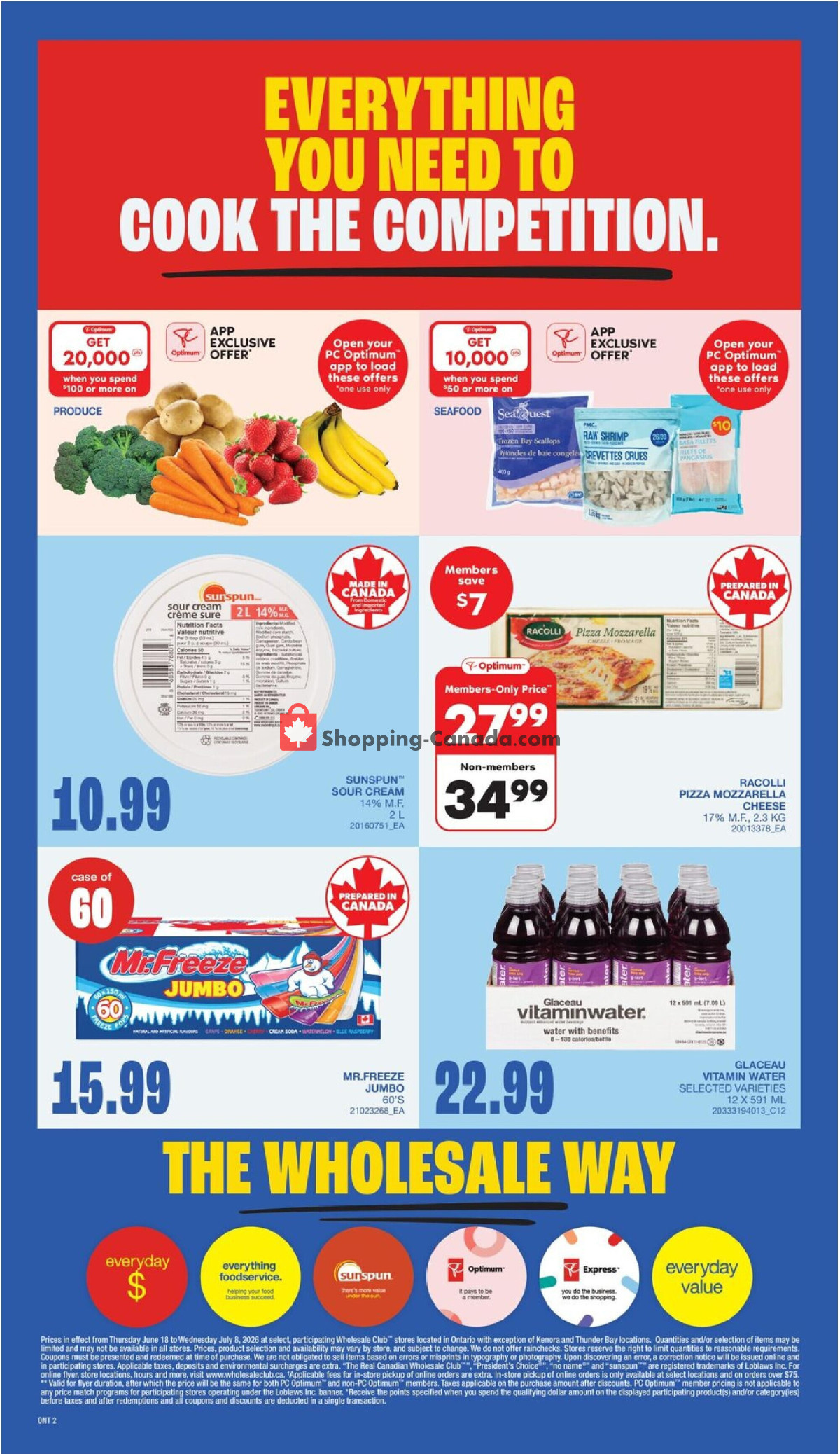 Wholesale Club flyer from Thursday June 18, 2026 to Wednesday July 8, 2026 - page 7
