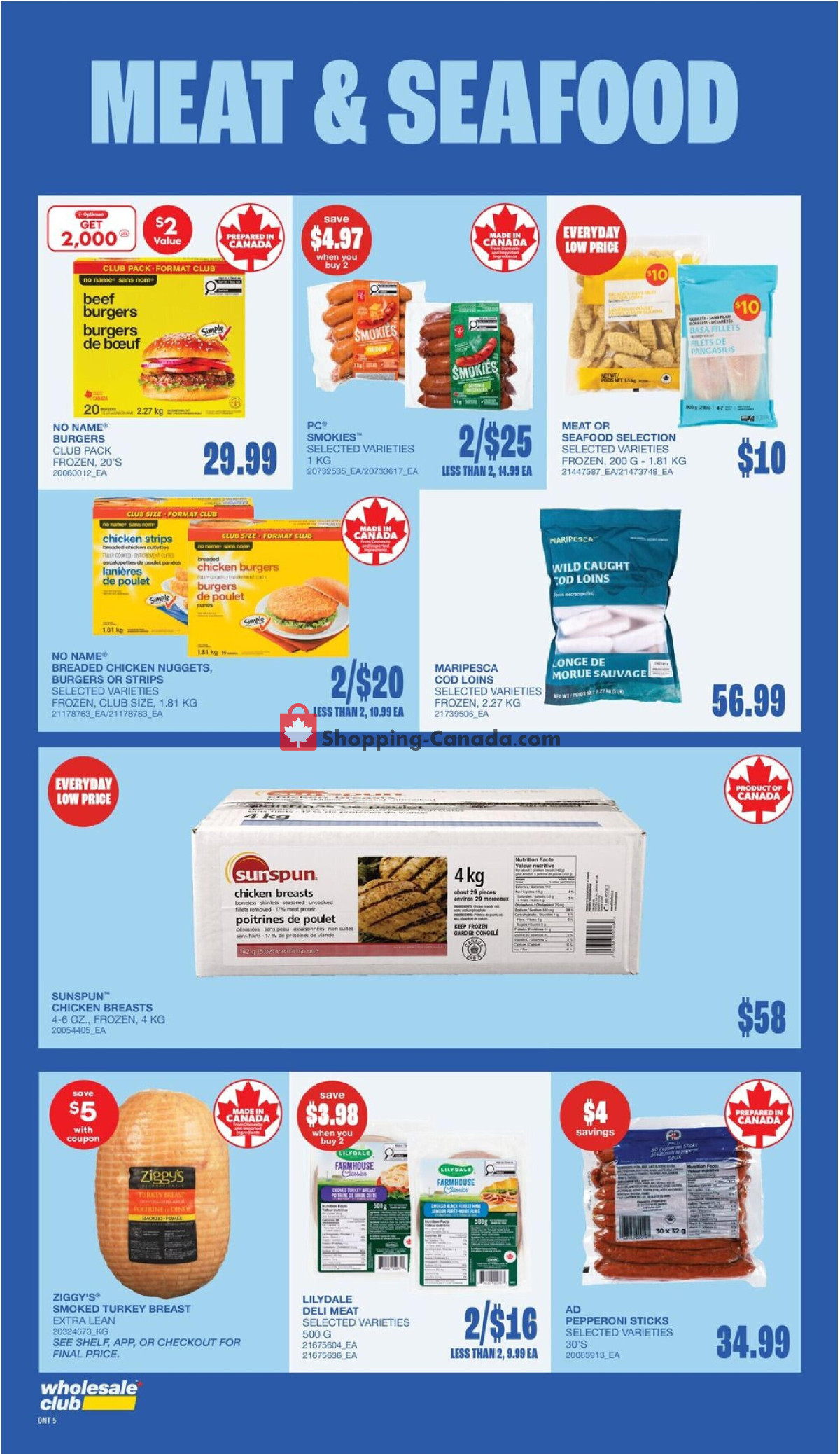 Wholesale Club flyer from Thursday October 1, 2026 to Wednesday October 21, 2026 - page 13