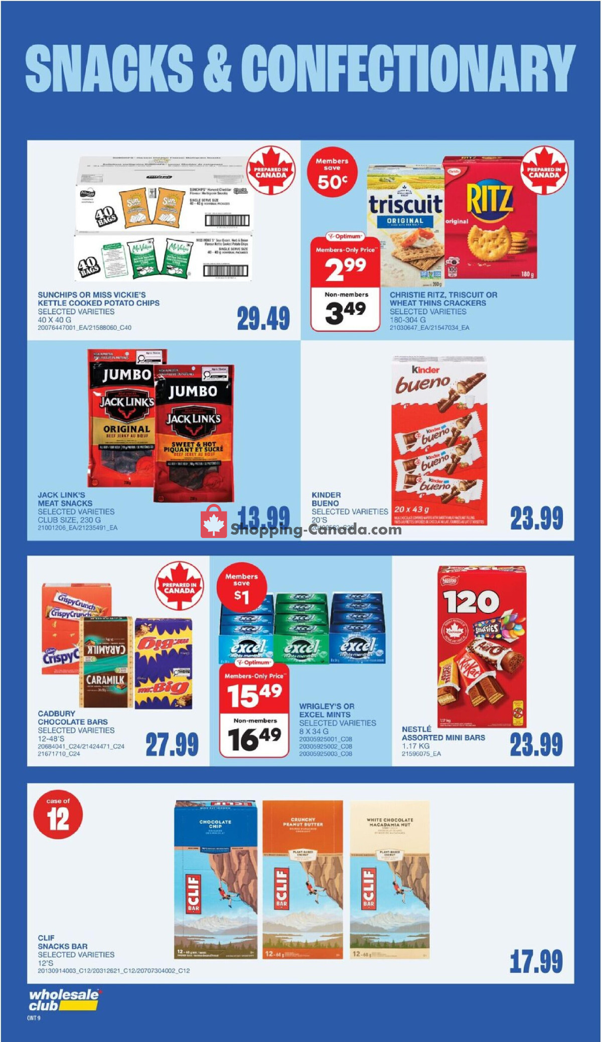 Wholesale Club flyer from Thursday October 1, 2026 to Wednesday October 21, 2026 - page 17