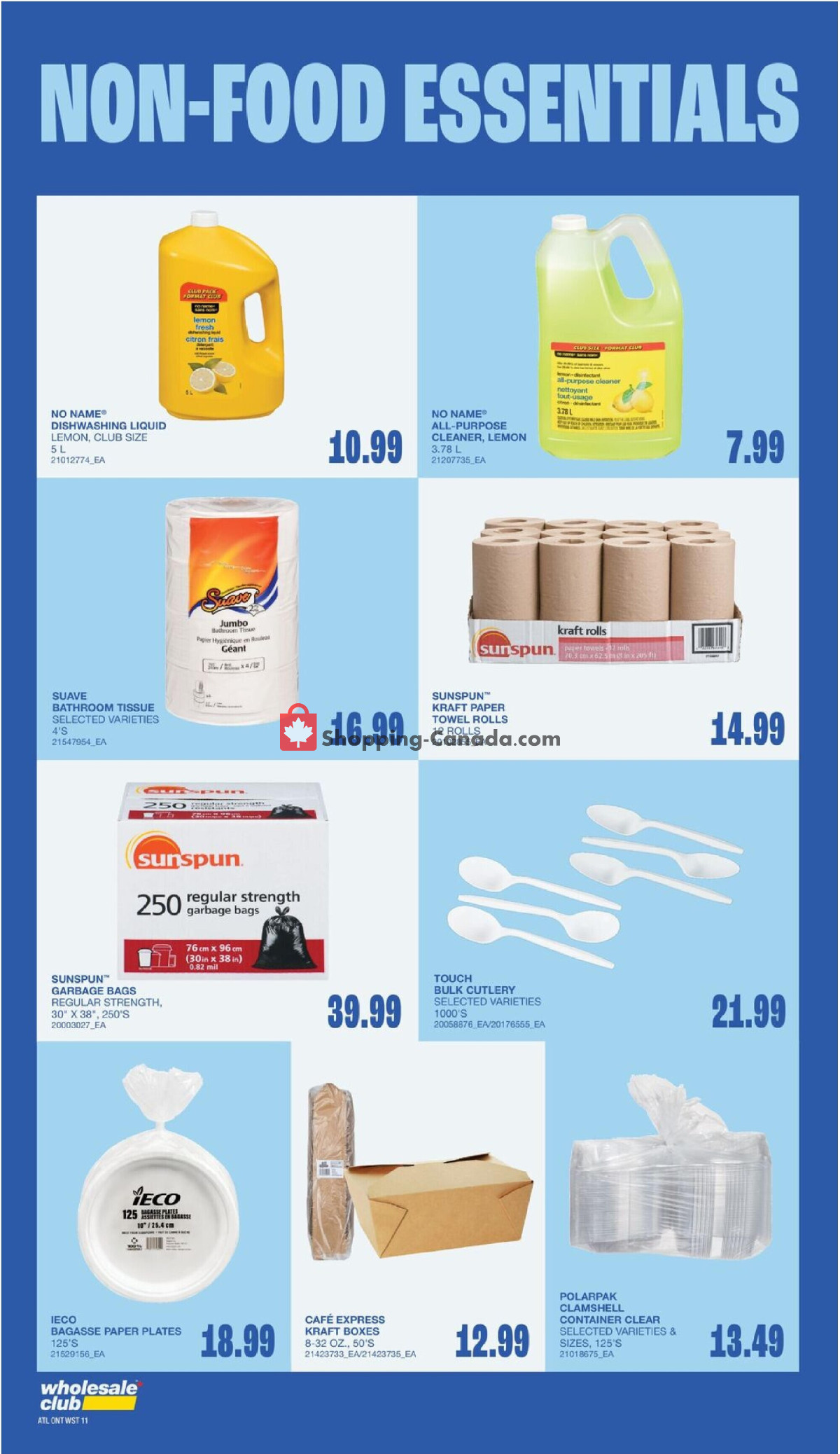 Wholesale Club flyer from Thursday October 1, 2026 to Wednesday October 21, 2026 - page 19
