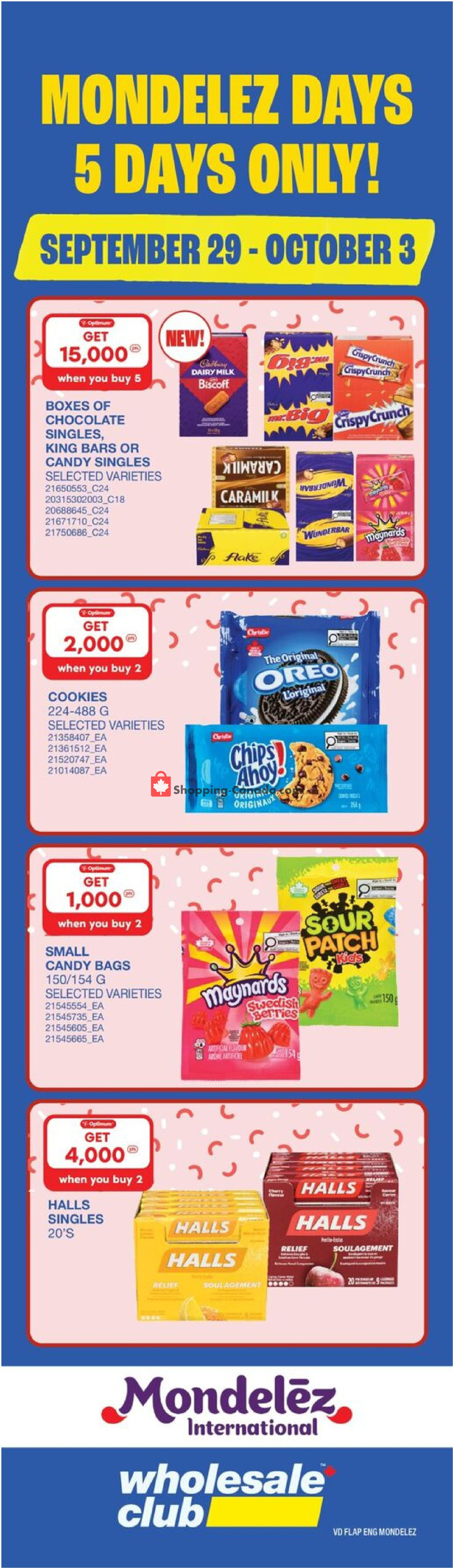 Wholesale Club flyer from Thursday October 1, 2026 to Wednesday October 21, 2026 - page 2