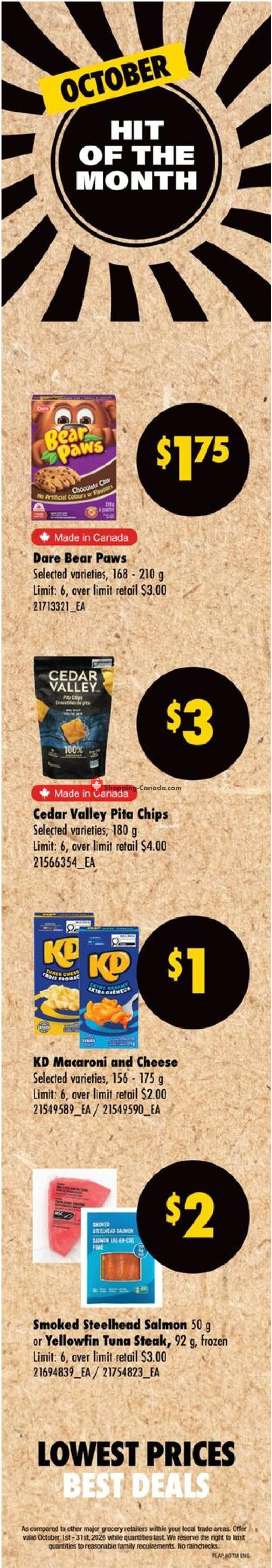 Wholesale Club flyer from Thursday October 1, 2026 to Wednesday October 21, 2026 - page 6