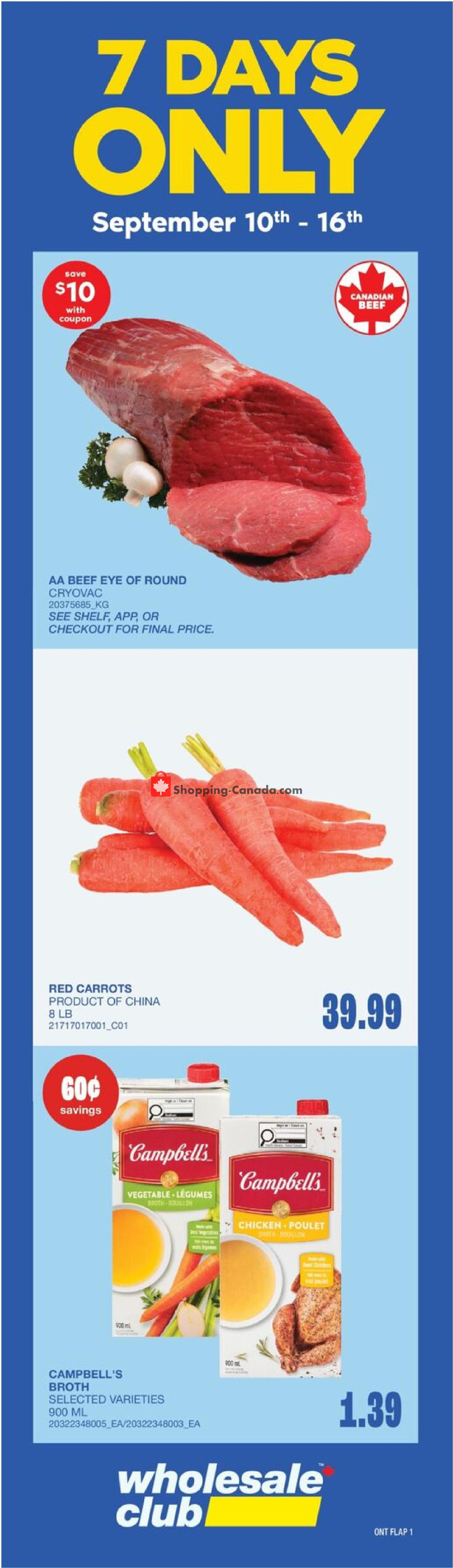 Wholesale Club flyer from Thursday September 10, 2026 to Wednesday September 30, 2026 - page 2