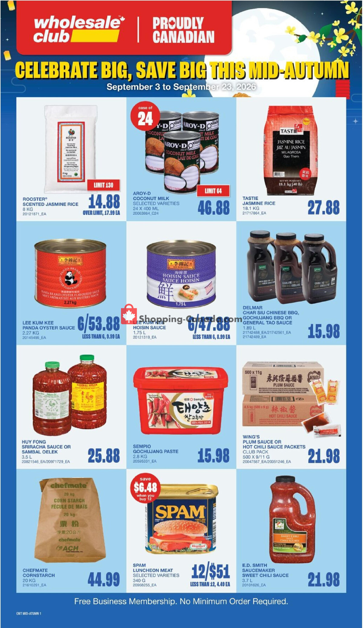 Wholesale Club flyer from Thursday September 10, 2026 to Wednesday September 30, 2026 - page 8