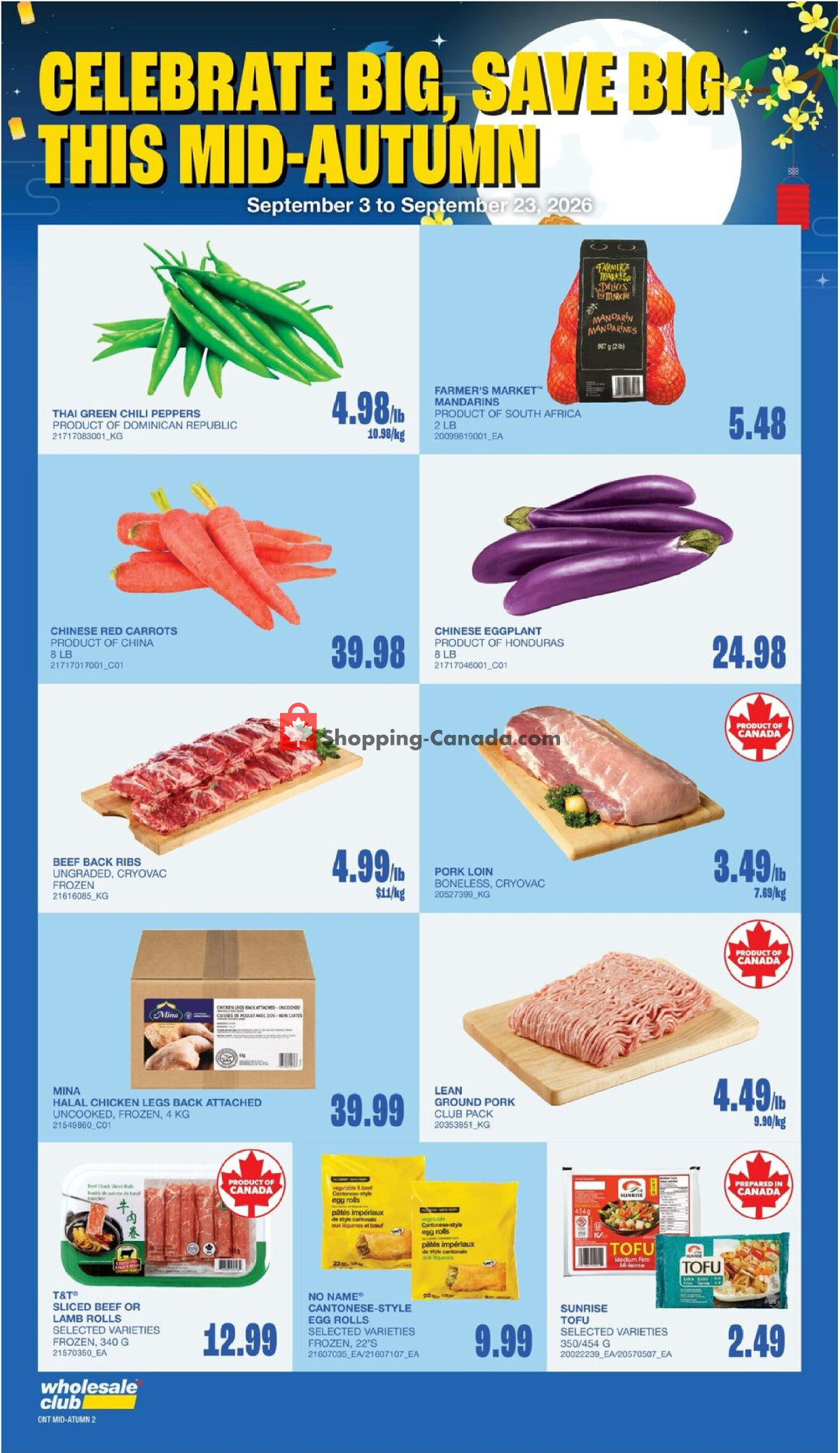 Wholesale Club flyer from Thursday September 10, 2026 to Wednesday September 30, 2026 - page 9