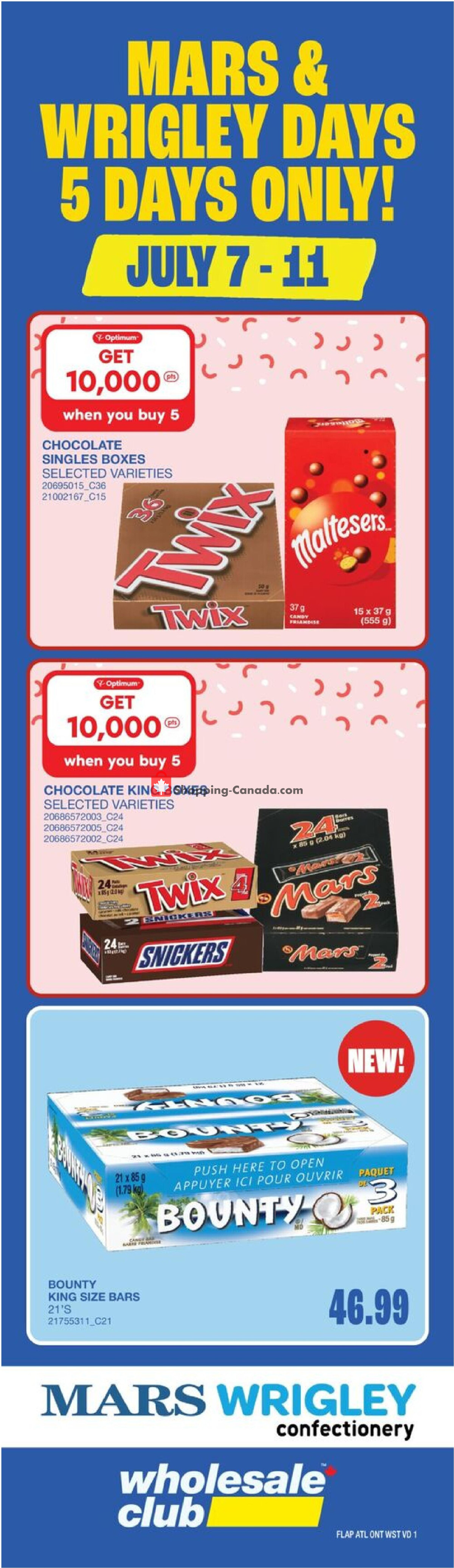 Wholesale Club flyer from Thursday June 18, 2026 to Wednesday July 15, 2026 - page 1
