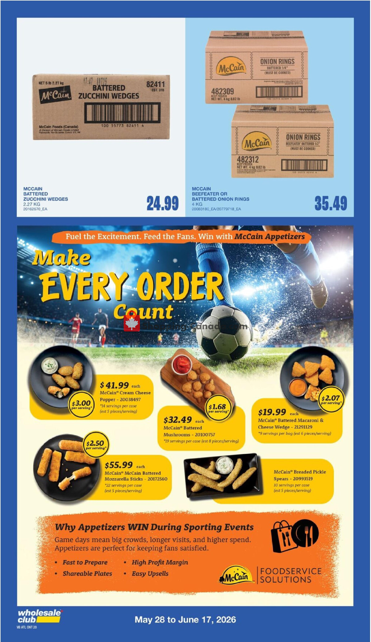 Wholesale Club flyer from Thursday May 14, 2026 to Wednesday June 3, 2026 - page 39