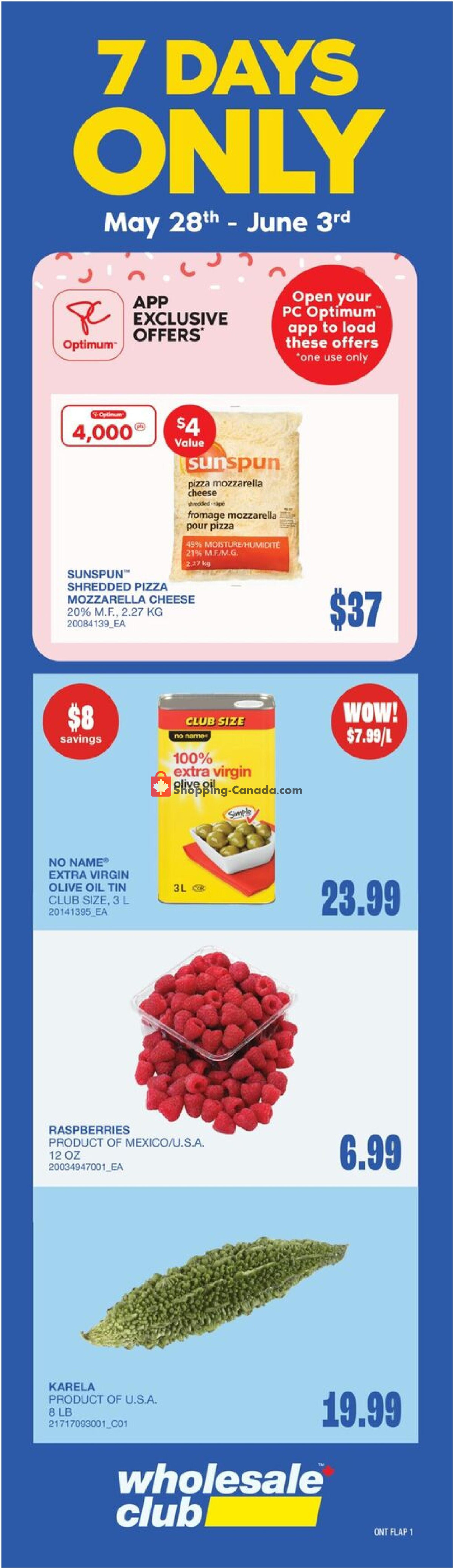Wholesale Club flyer from Thursday May 14, 2026 to Wednesday June 3, 2026 - page 4