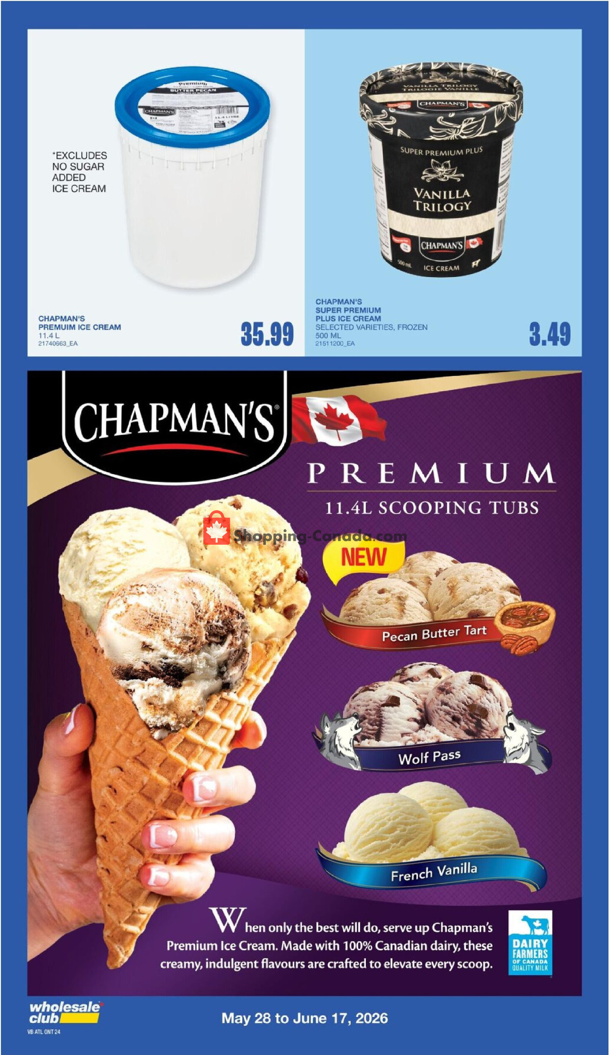 Wholesale Club flyer from Thursday May 14, 2026 to Wednesday June 3, 2026 - page 43