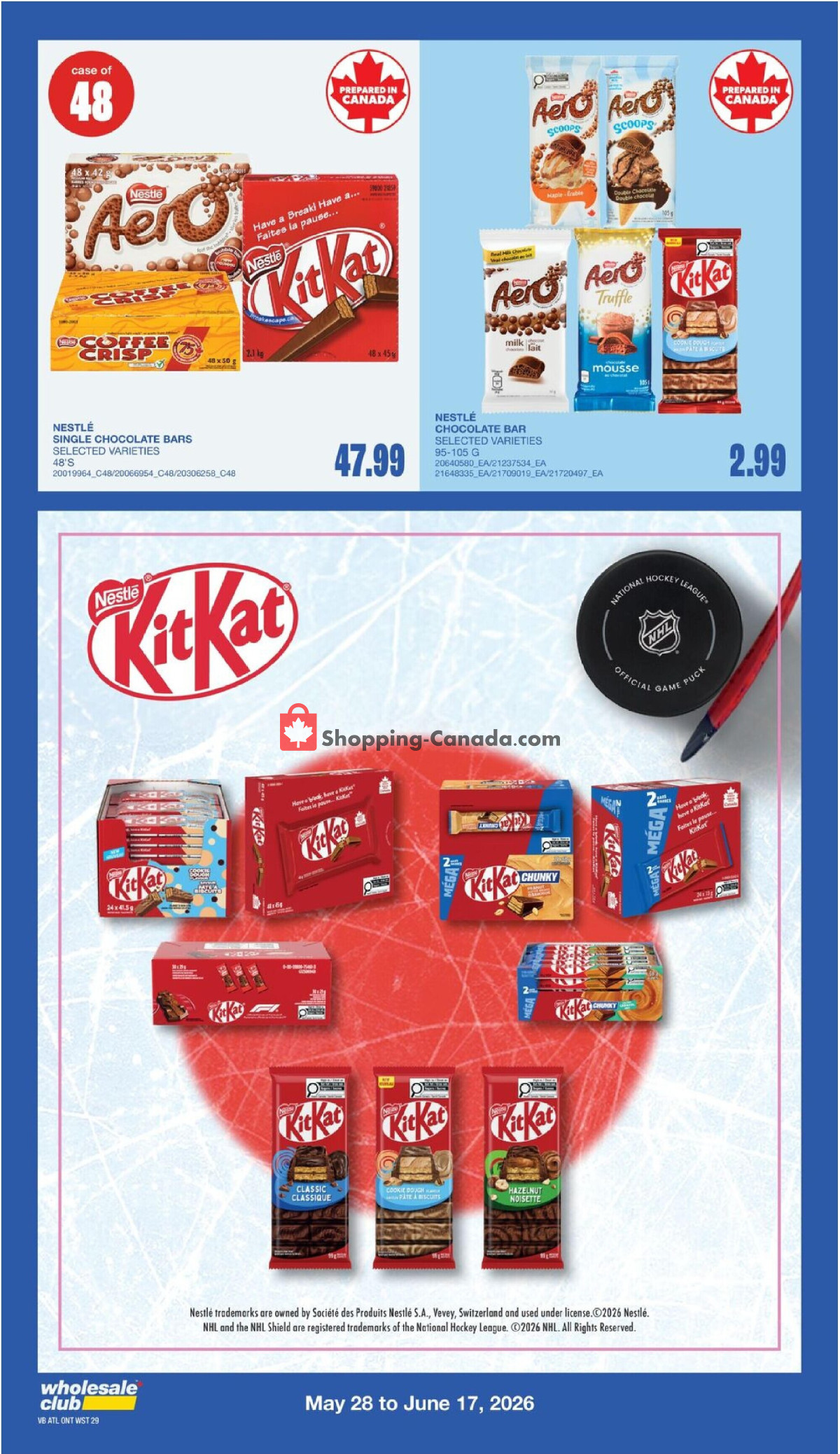 Wholesale Club flyer from Thursday May 14, 2026 to Wednesday June 3, 2026 - page 48