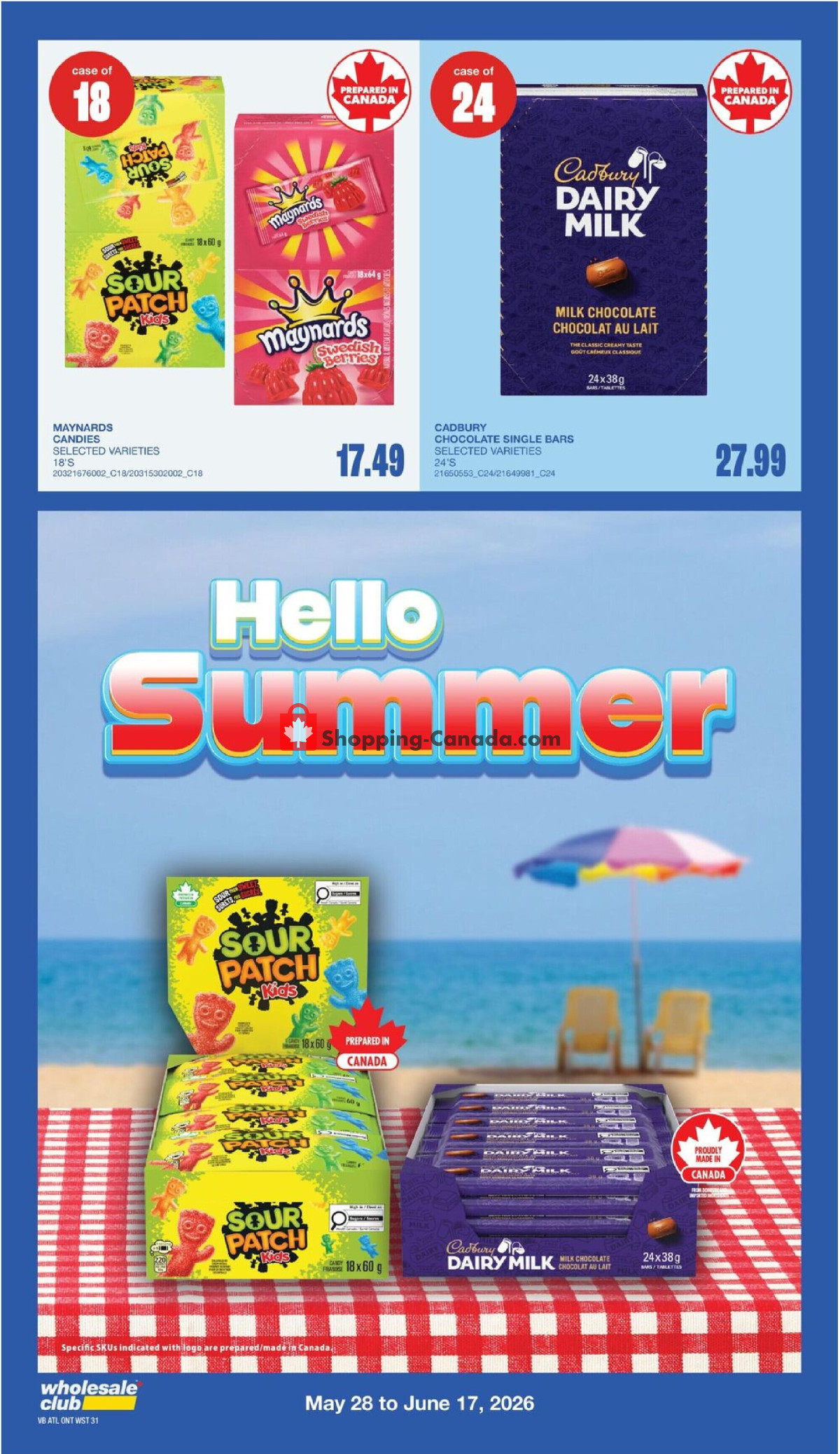 Wholesale Club flyer from Thursday May 14, 2026 to Wednesday June 3, 2026 - page 50