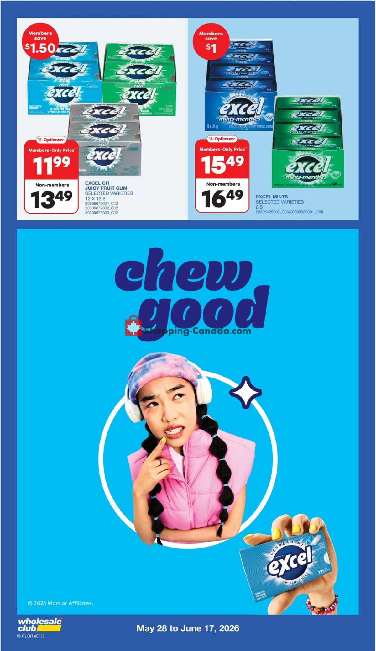 Wholesale Club flyer from Thursday May 14, 2026 to Wednesday June 3, 2026 - page 52
