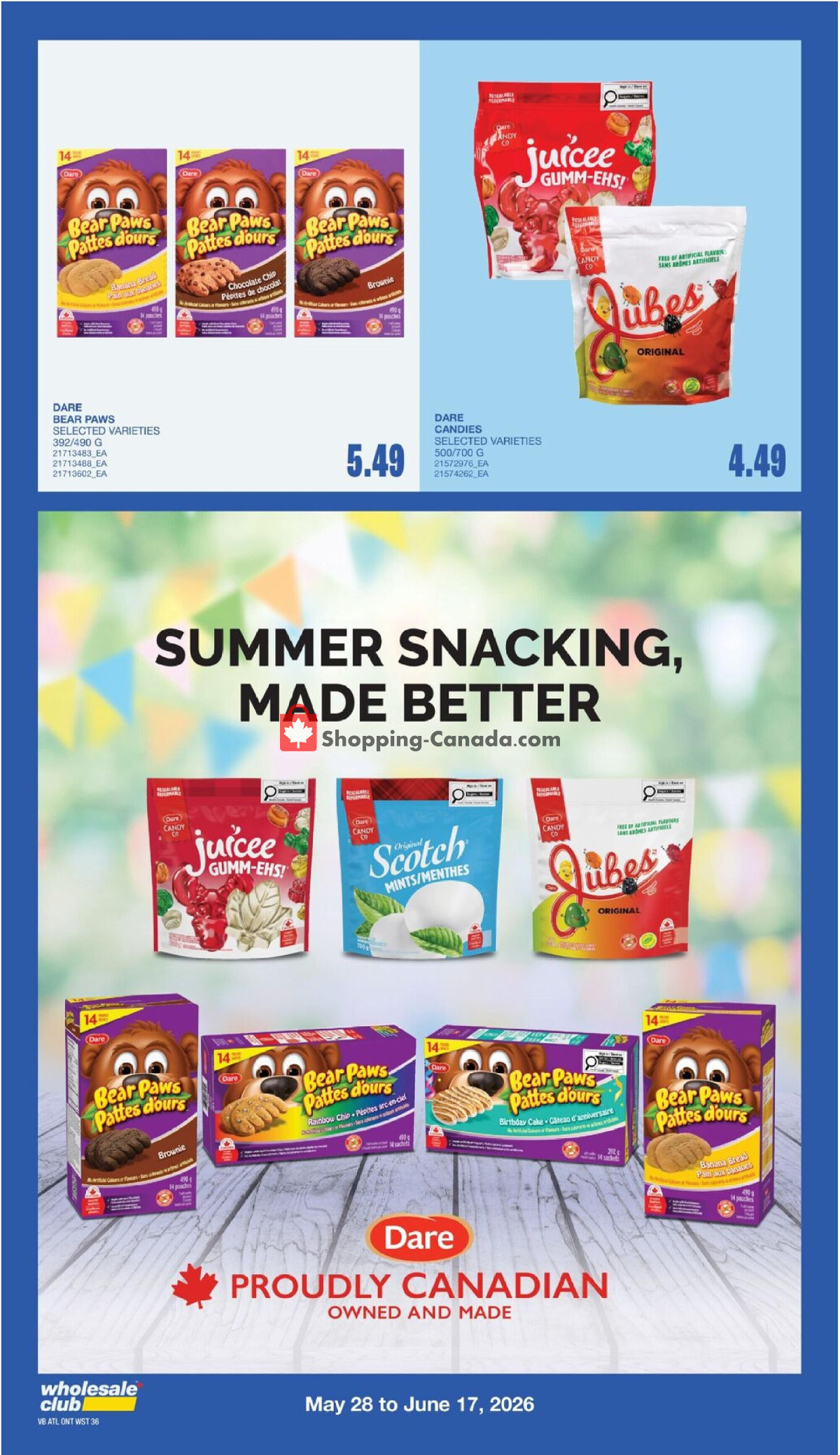 Wholesale Club flyer from Thursday May 14, 2026 to Wednesday June 3, 2026 - page 55