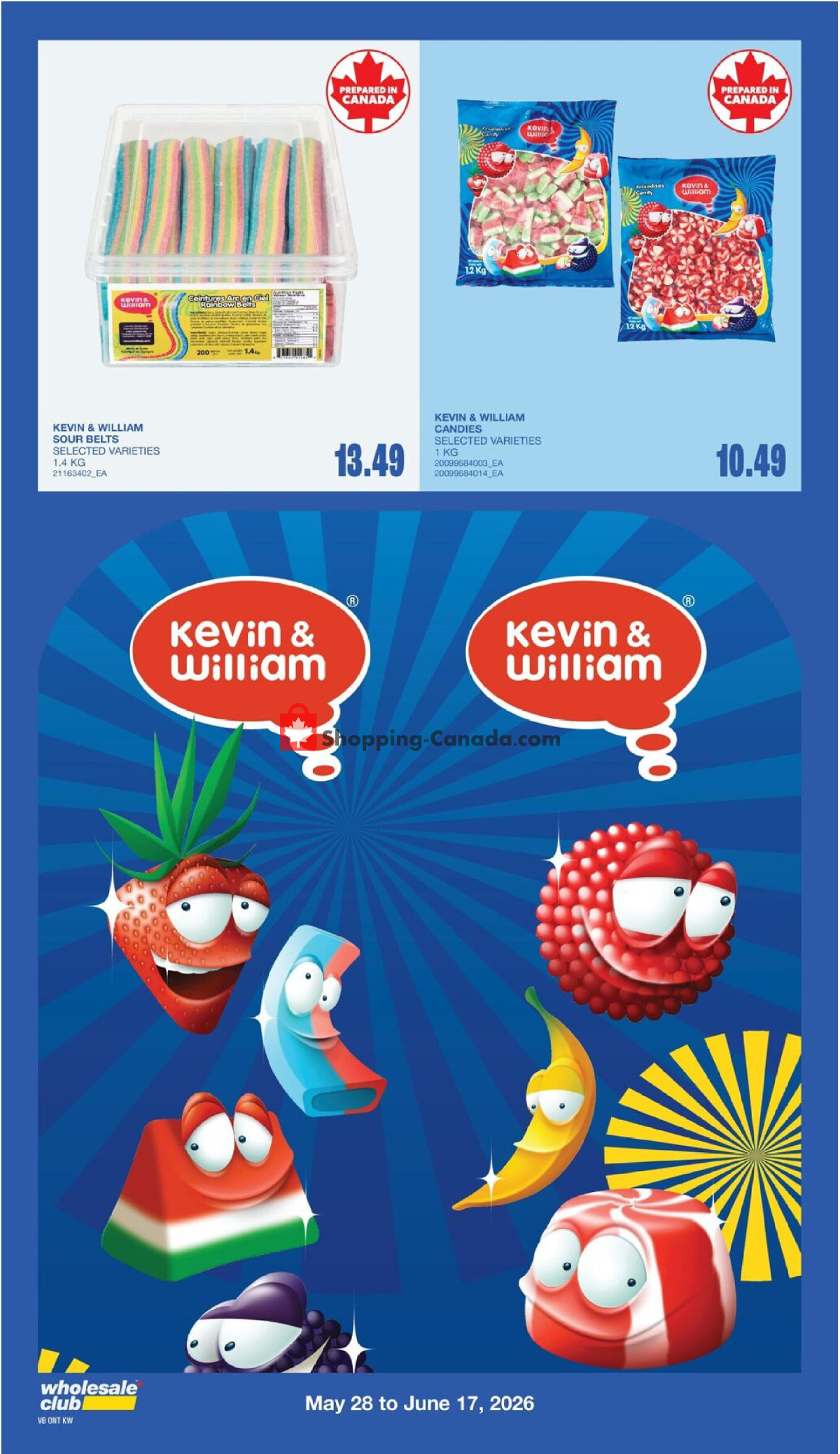 Wholesale Club flyer from Thursday May 14, 2026 to Wednesday June 3, 2026 - page 56