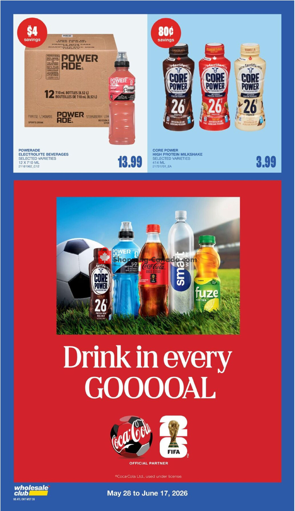 Wholesale Club flyer from Thursday May 14, 2026 to Wednesday June 3, 2026 - page 58
