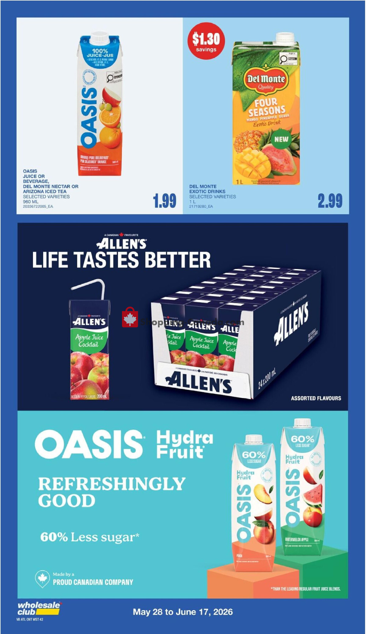 Wholesale Club flyer from Thursday May 14, 2026 to Wednesday June 3, 2026 - page 61