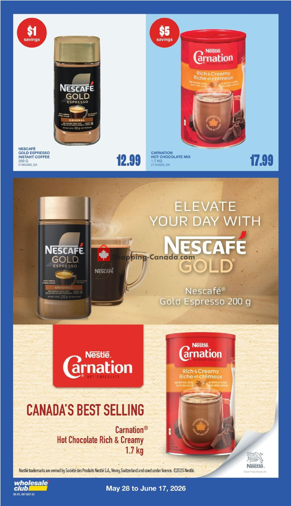 Wholesale Club flyer from Thursday May 14, 2026 to Wednesday June 3, 2026 - page 62