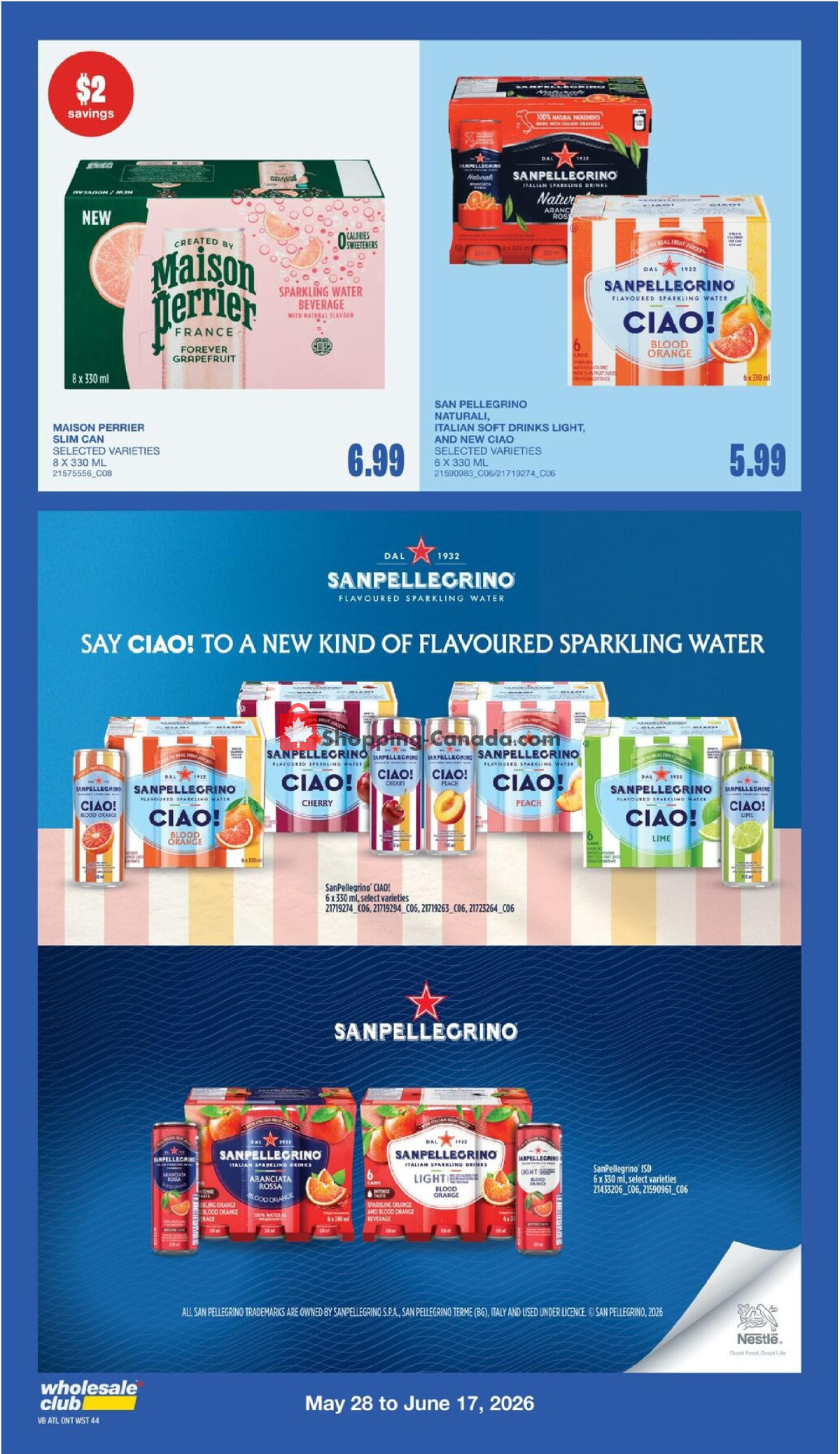 Wholesale Club flyer from Thursday May 14, 2026 to Wednesday June 3, 2026 - page 63