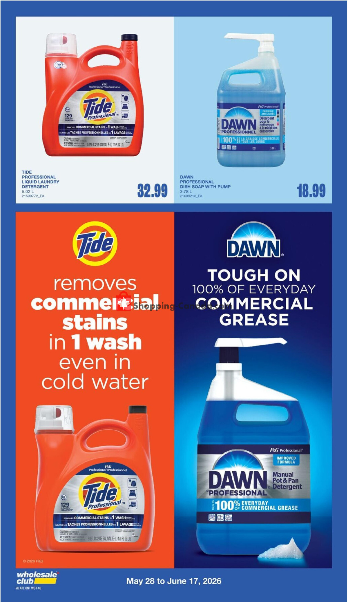 Wholesale Club flyer from Thursday May 14, 2026 to Wednesday June 3, 2026 - page 65