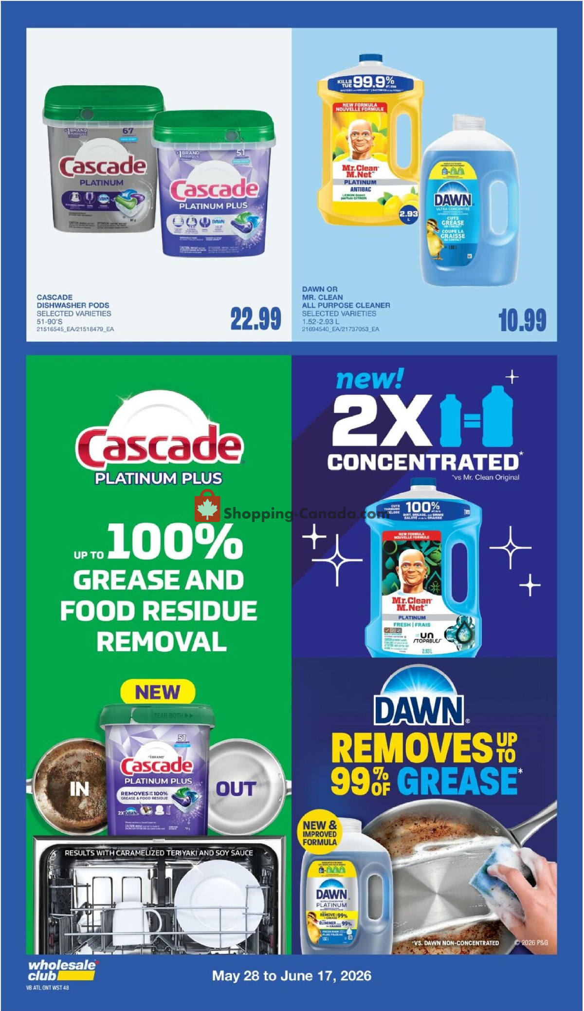Wholesale Club flyer from Thursday May 14, 2026 to Wednesday June 3, 2026 - page 67