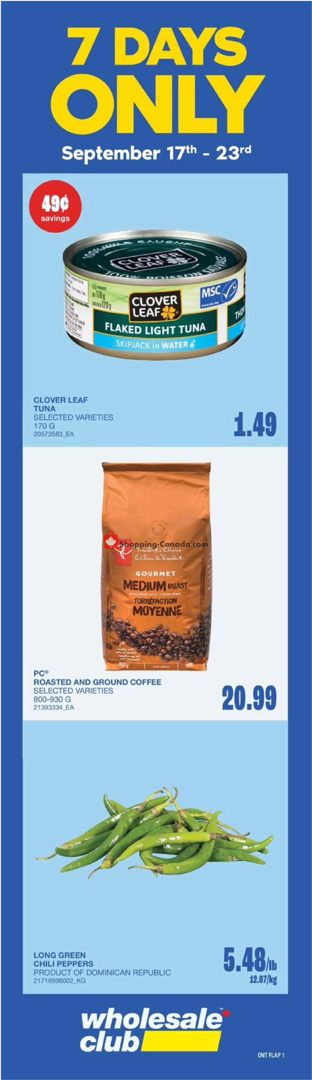 Wholesale Club flyer from Thursday September 10, 2026 to Wednesday September 30, 2026 - page 2