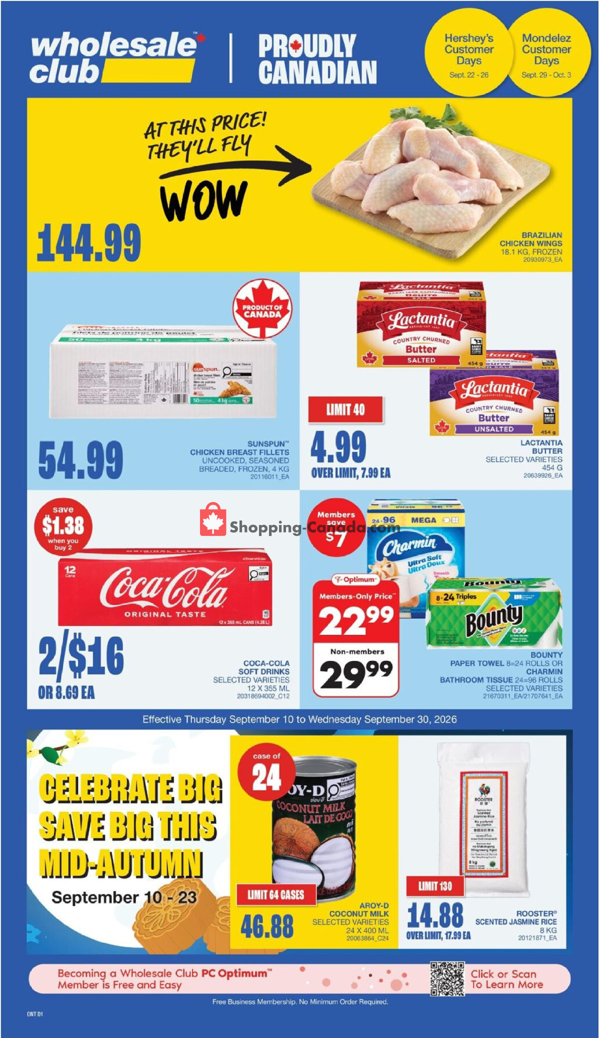 Wholesale Club flyer from Thursday September 10, 2026 to Wednesday September 30, 2026 - page 4