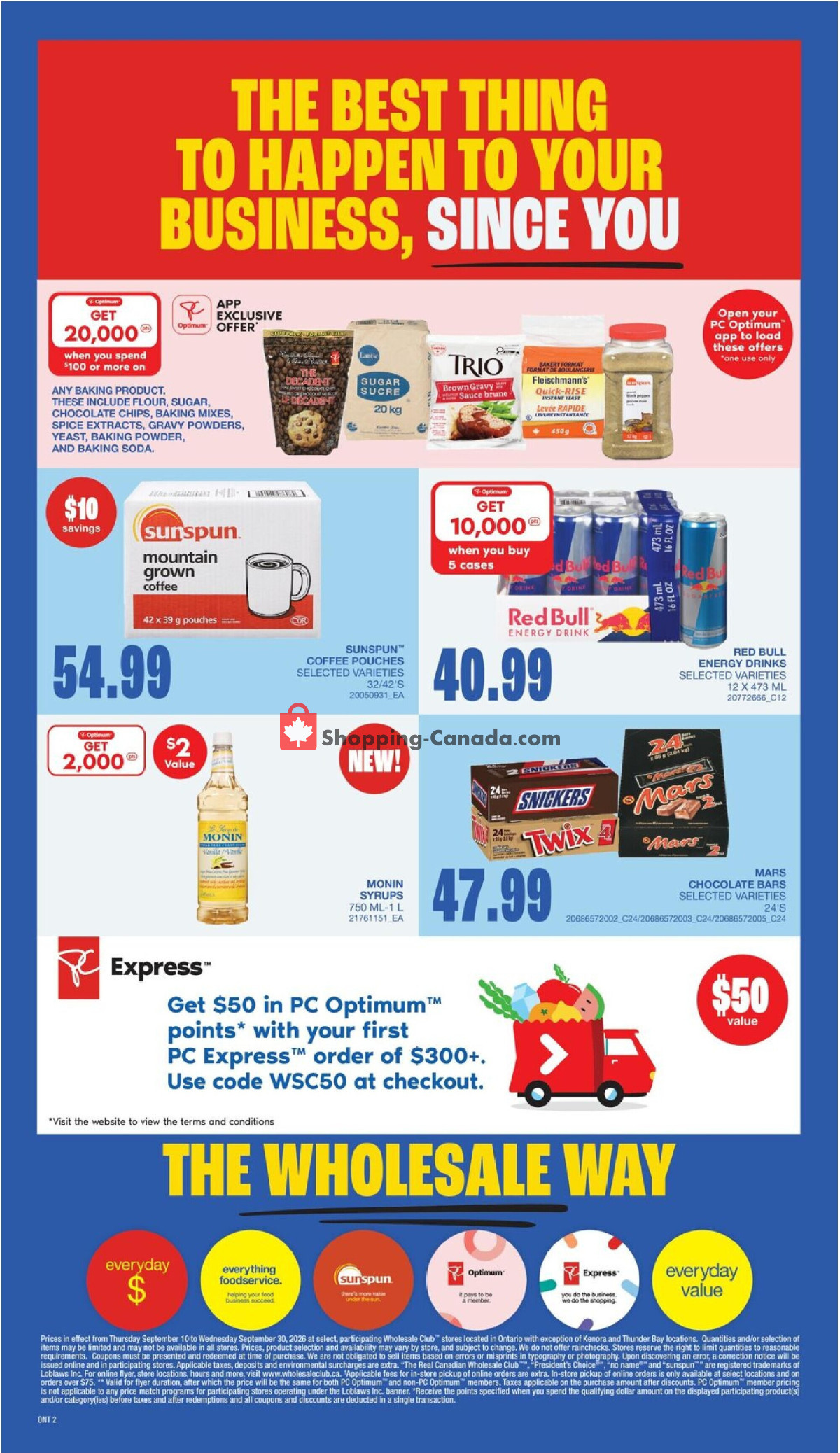 Wholesale Club flyer from Thursday September 10, 2026 to Wednesday September 30, 2026 - page 5