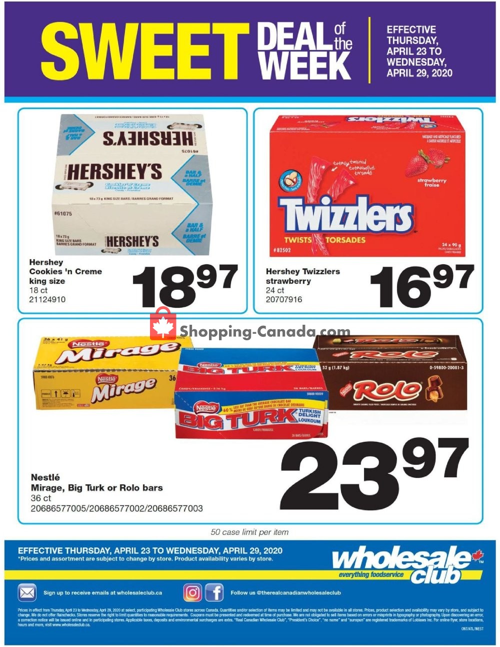 Wholesale Club flyer from Friday April 24, 2020 to Thursday April 30, 2020 - page 2
