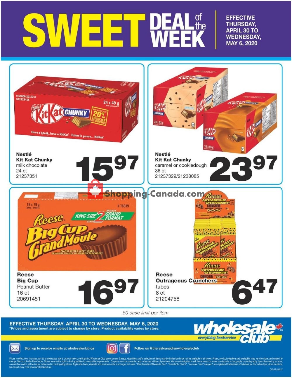 Wholesale Club flyer from Friday May 1, 2020 to Thursday May 7, 2020 - page 2