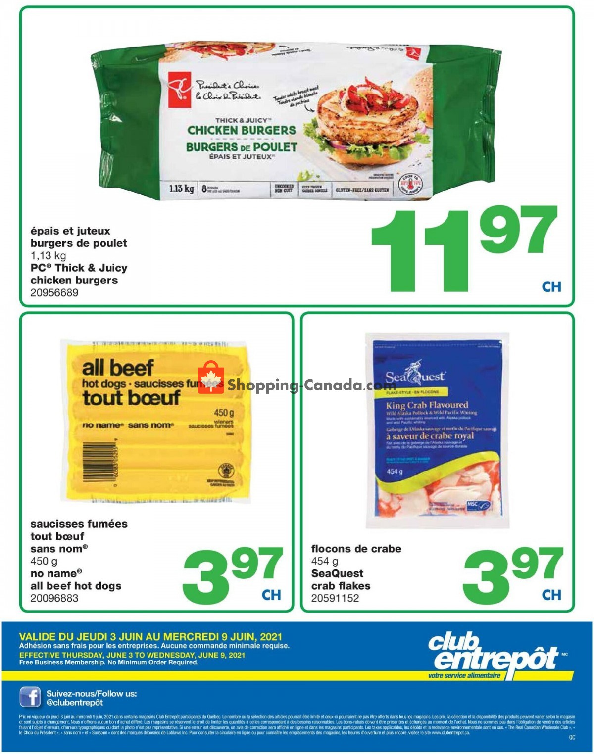 Wholesale Club flyer from Thursday June 3, 2021 to Wednesday June 9, 2021 - page 2
