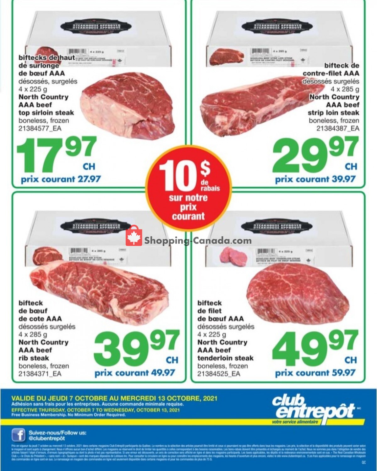 Wholesale Club flyer from Thursday October 7, 2021 to Wednesday October 13, 2021 - page 2