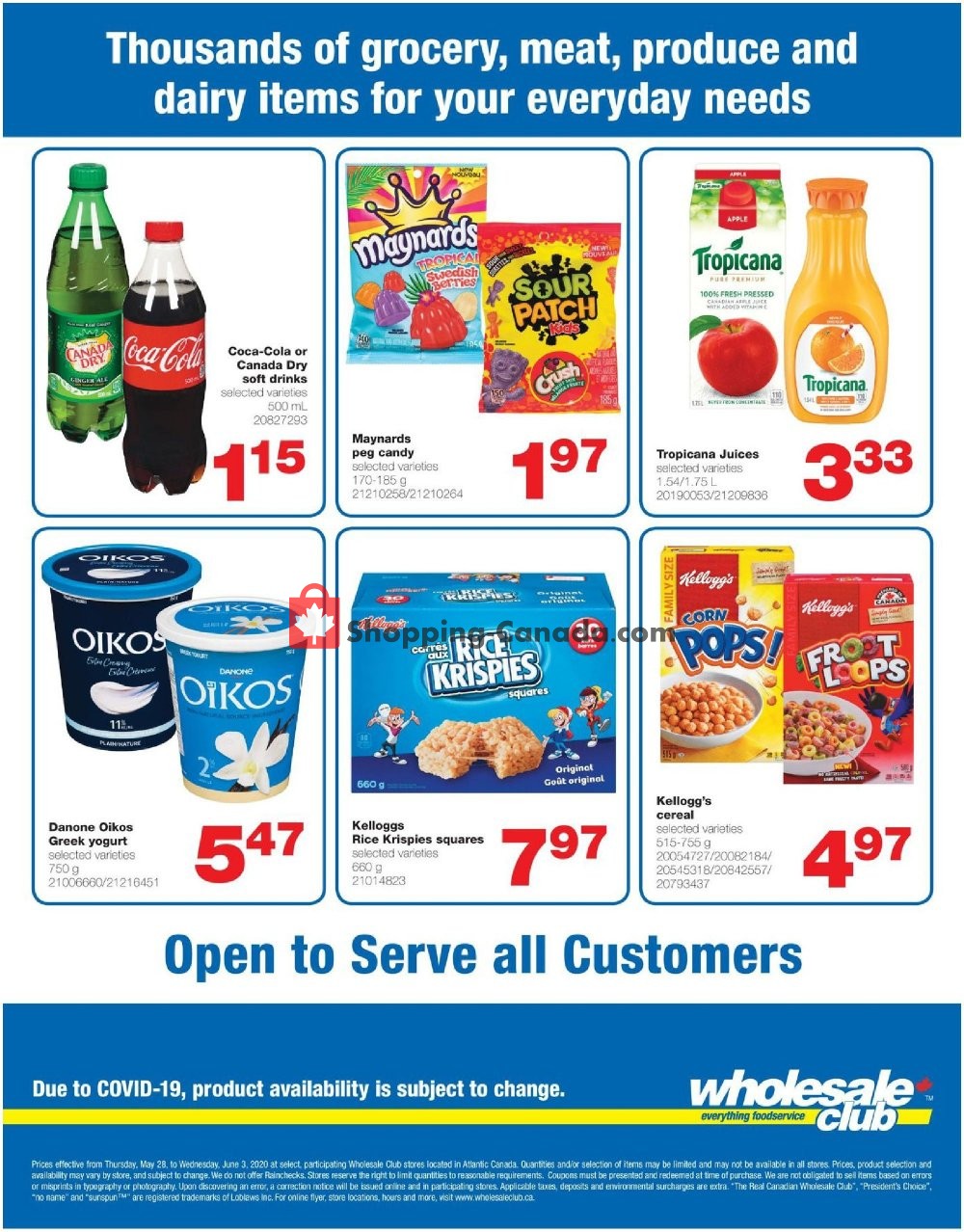 Wholesale Club flyer from Thursday May 28, 2020 to Wednesday June 3, 2020 - page 2
