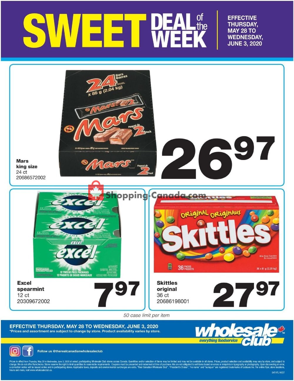 Wholesale Club flyer from Thursday May 28, 2020 to Wednesday June 3, 2020 - page 3