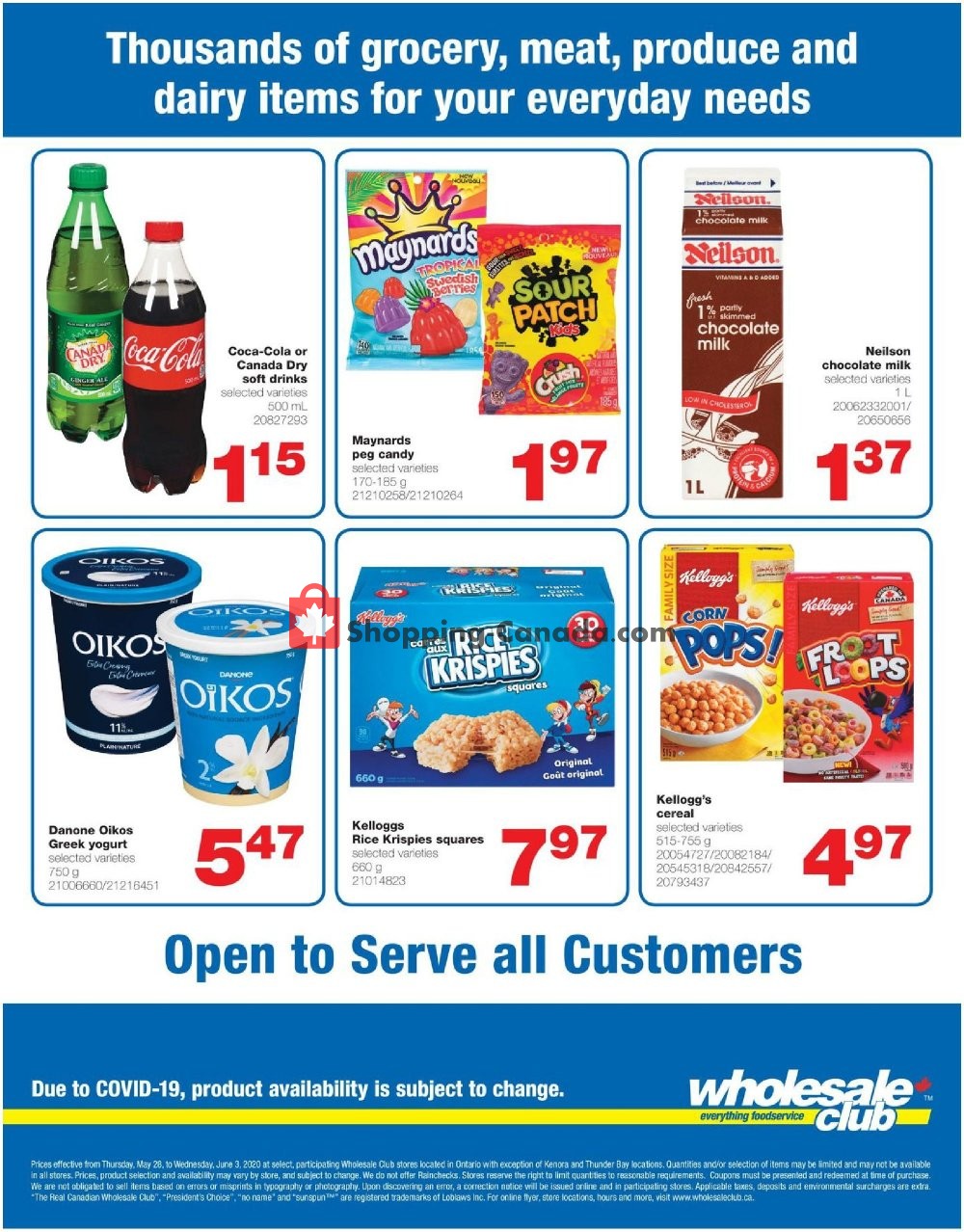 Wholesale Club flyer from Thursday May 28, 2020 to Wednesday June 3, 2020 - page 2