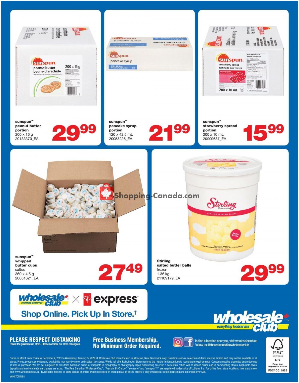 Wholesale Club flyer from Thursday December 2, 2021 to Wednesday December 15, 2021 - page 8