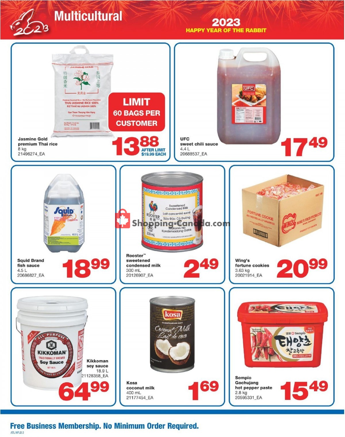 Wholesale Club flyer from Thursday January 19, 2023 to Wednesday February 1, 2023 - page 2