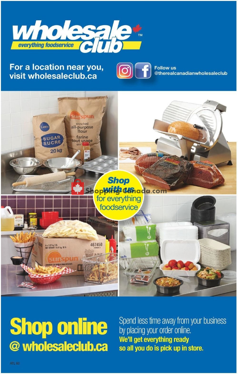 Wholesale Club flyer from Thursday November 7, 2019 to Wednesday November 27, 2019 - page 60
