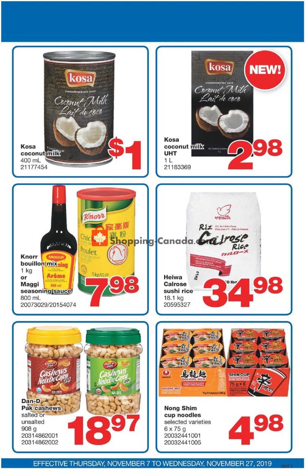 Wholesale Club flyer from Thursday November 7, 2019 to Wednesday November 27, 2019 - page 3