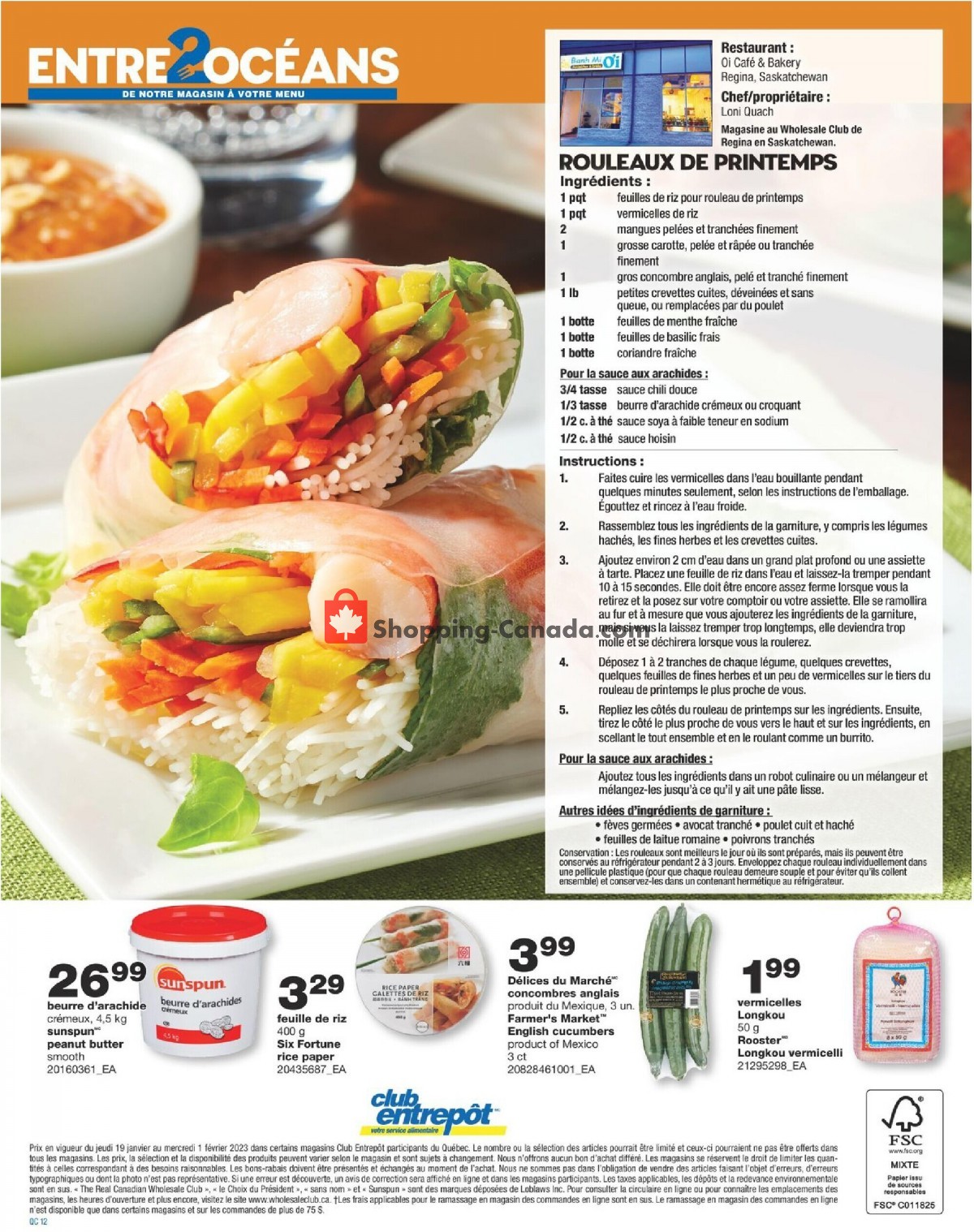 Wholesale Club flyer from Thursday January 19, 2023 to Wednesday February 1, 2023 - page 12