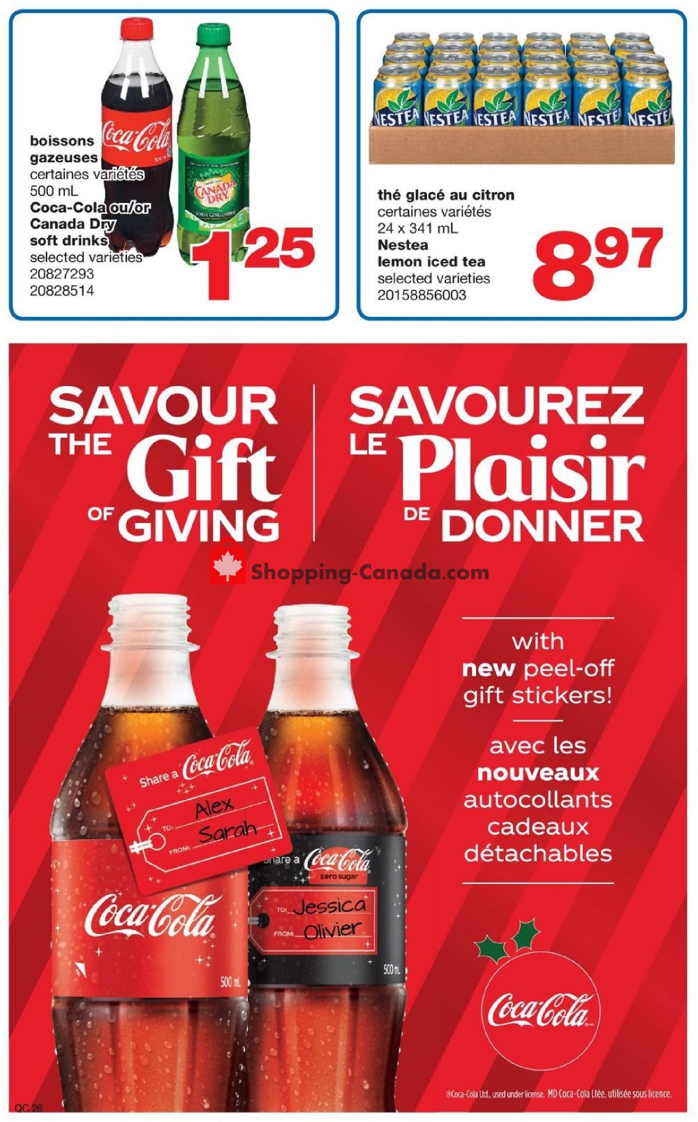 Wholesale Club flyer from Thursday November 7, 2019 to Wednesday November 27, 2019 - page 26