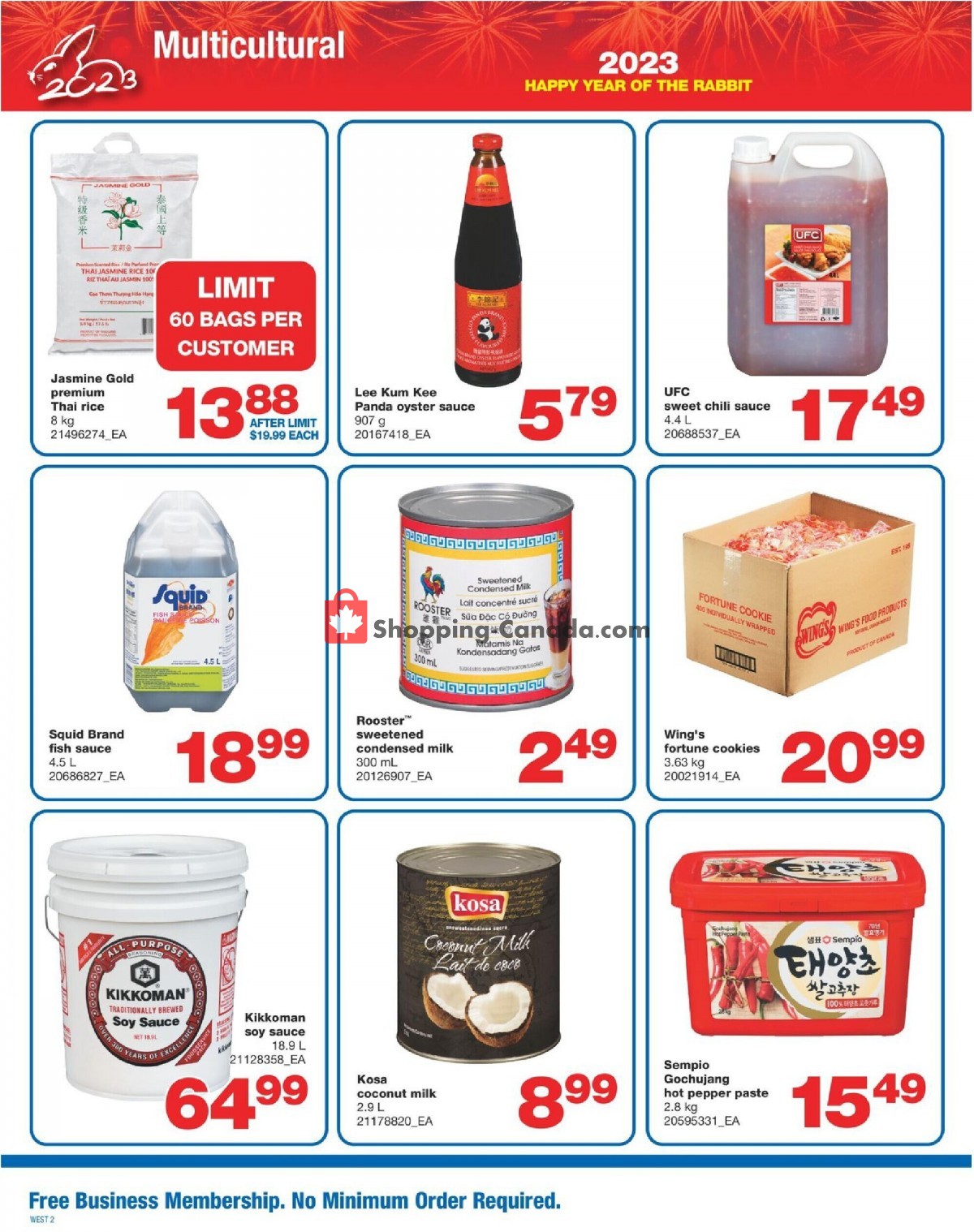 Wholesale Club flyer from Thursday January 19, 2023 to Wednesday February 1, 2023 - page 2
