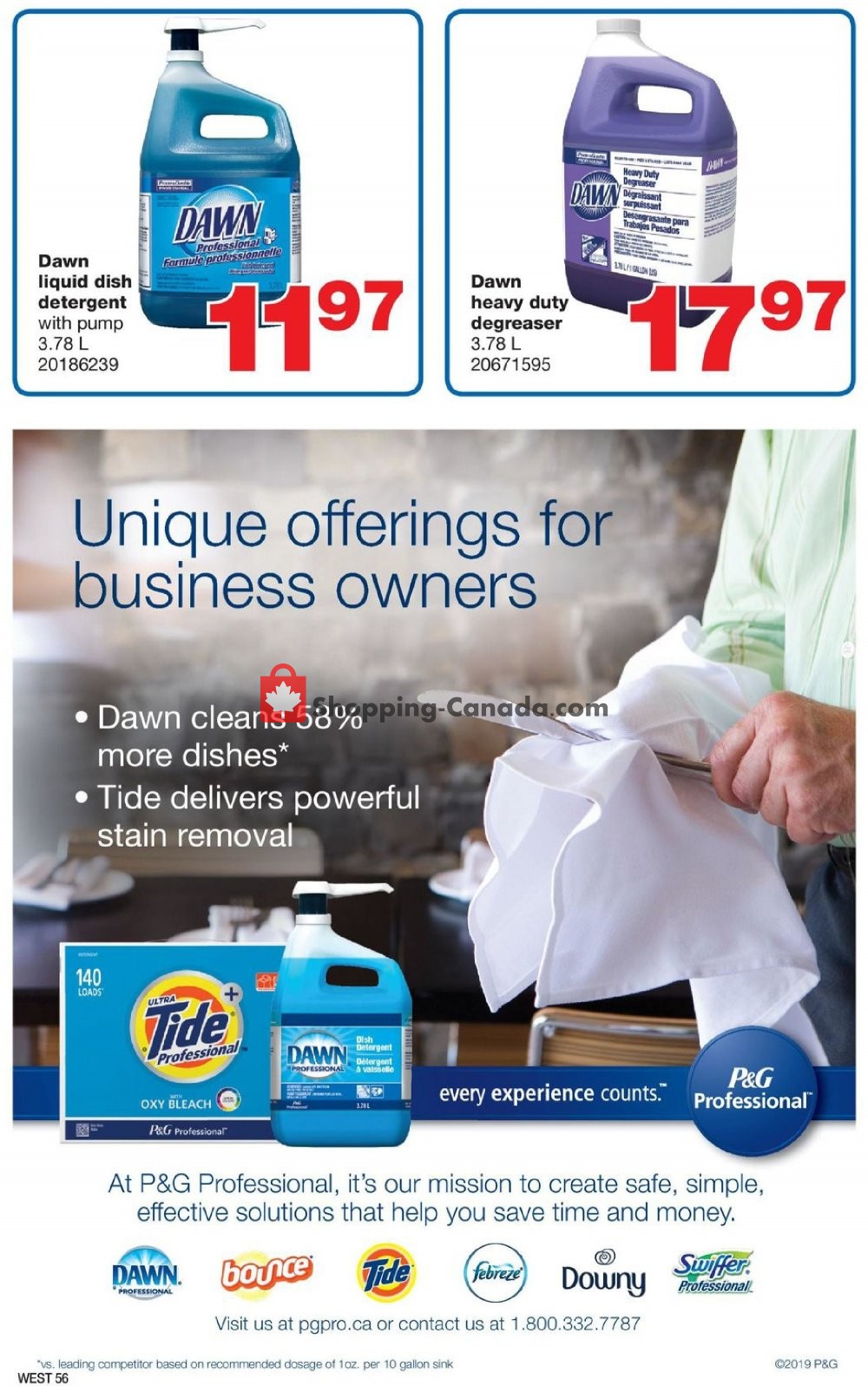 Wholesale Club flyer from Thursday November 7, 2019 to Wednesday November 27, 2019 - page 56
