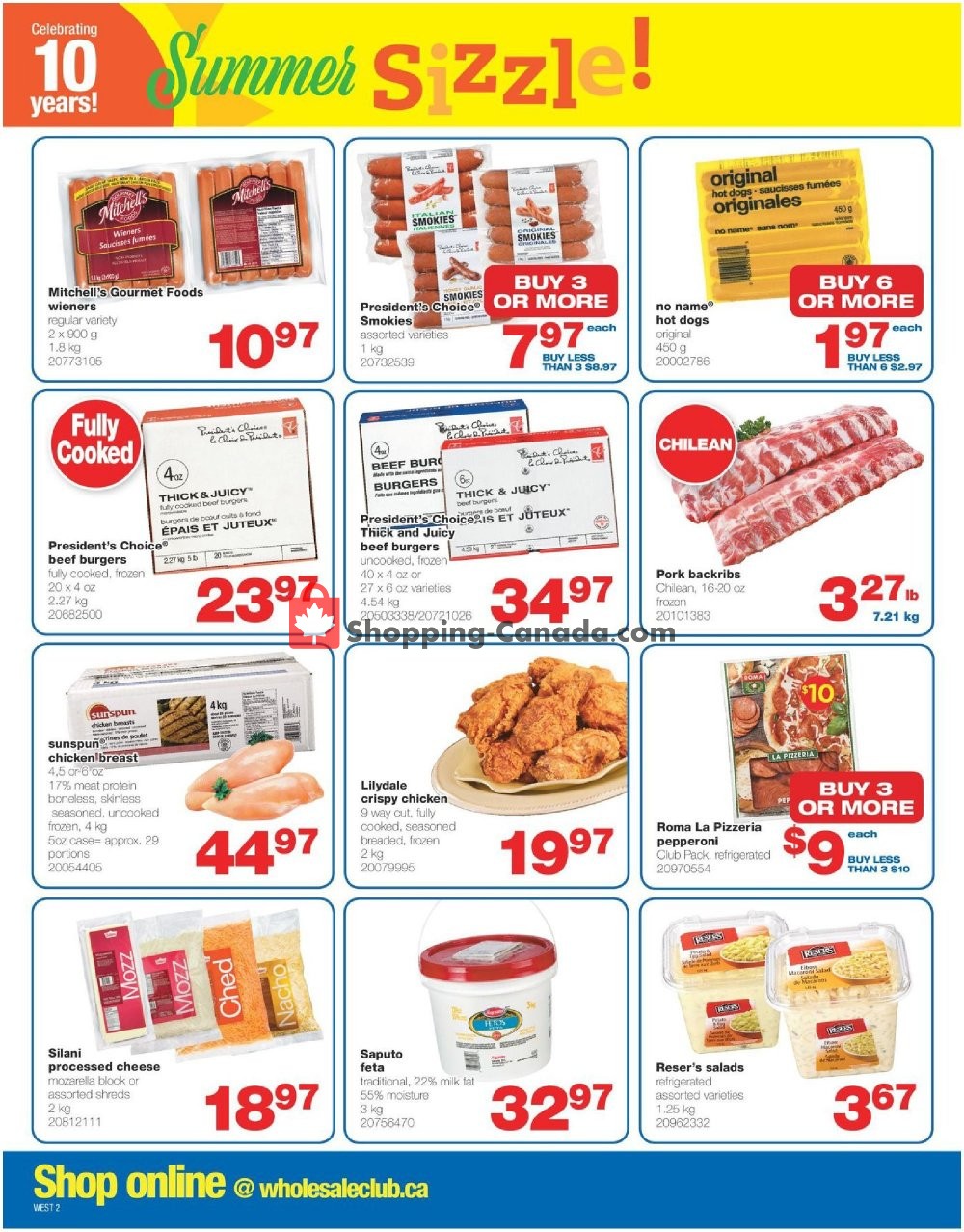 Wholesale Club flyer from Thursday May 2, 2019 to Wednesday July 3, 2019 - page 2