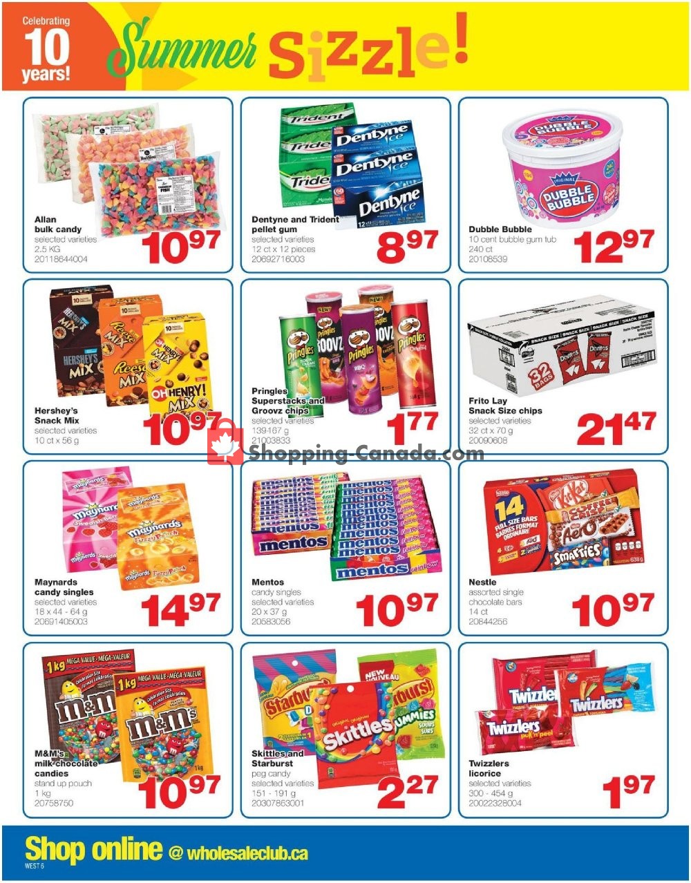 Wholesale Club flyer from Thursday May 2, 2019 to Wednesday July 3, 2019 - page 6